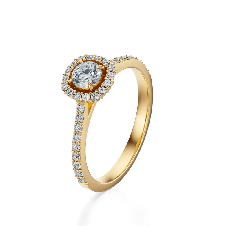 Pierścionek z diamentami